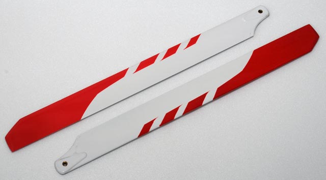 .325 F3D RED FIBERGLASS ROTOR BLADE X .325 F3D RED FIBERGLASS ROTOR BLADE X