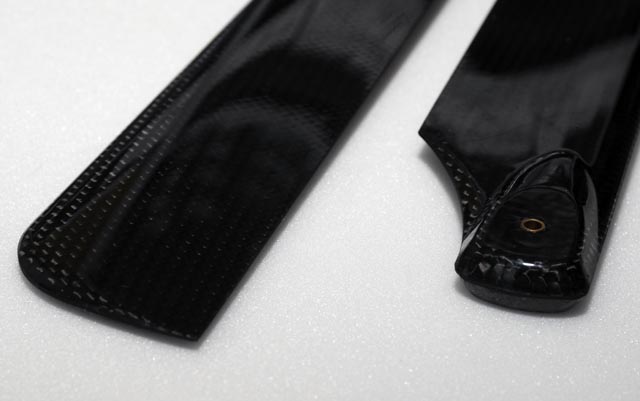 .430 F3D CARBON BLACK ROTOR BLADE .430 F3D CARBON BLACK ROTOR BLADE