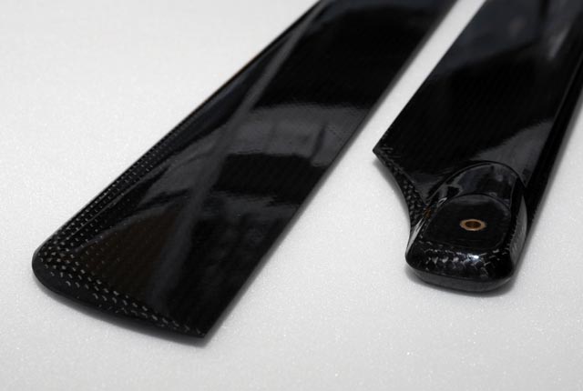 .600 F3D CARBON BLACK ROTOR BLADE .600 F3D CARBON BLACK ROTOR BLADE