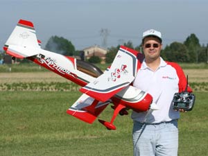 SebArt PittS 12 Python 50E ARF 1350 White-Red SebArt PittS 12 Python 50E ARF 1350 White-Red