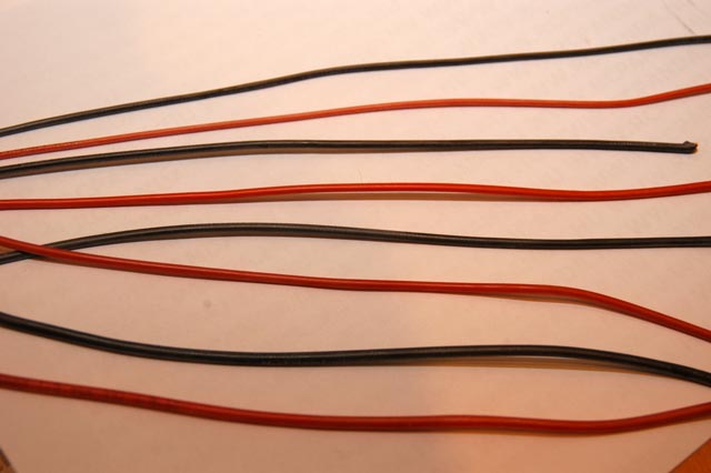Silicon wire 3,5 mm 1m LC 14AWG Silicon wire 3,5 mm 1m LC 14AWG