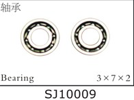 SJ10009 Bearing 3 x 7 x 2 for SJM400