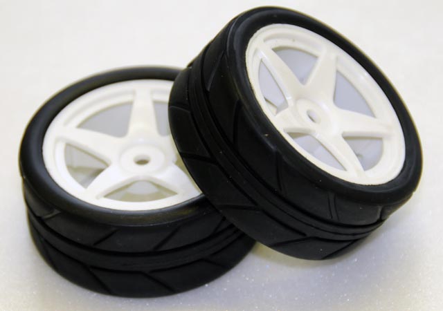NANDA WA1027 1/10 Auto-x/5-white spoke Tires NANDA WA1027 1/10 Auto-x/5-white spoke Tires