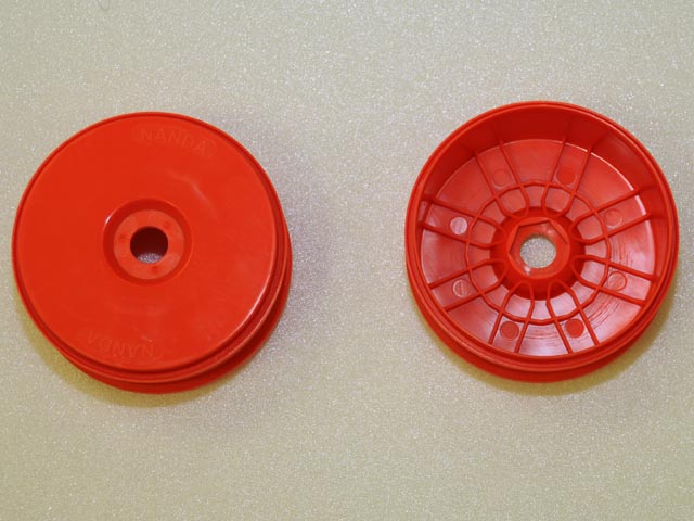 NANDA WB2011 FLUORESCENT ORANGE DISH RIMS NANDA WB2011 FLUORESCENT ORANGE DISH RIMS