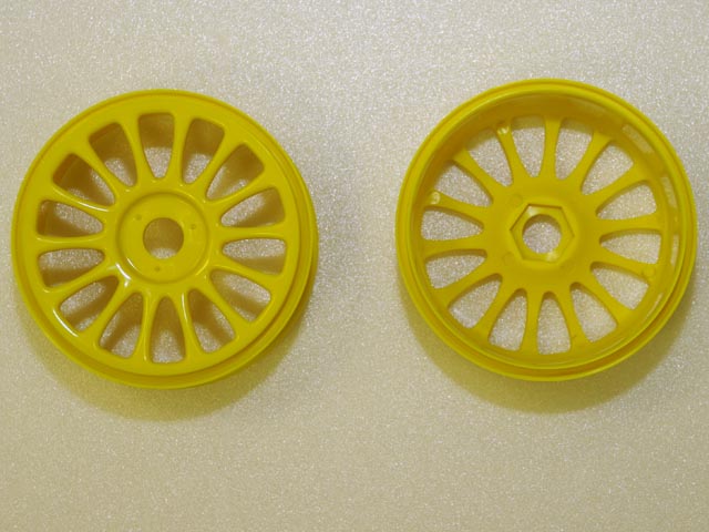 NANDA WB2013 1/8 FLUORESCENT YELLOW 10-SPOKE RIMS NANDA WB2013 1/8 FLUORESCENT YELLOW 10-SPOKE RIMS