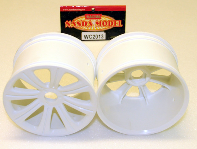 NANDA WC2013 1/8 Snow-white 8-spoke Rims NANDA WC2013 1/8 Snow-white 8-spoke Rims