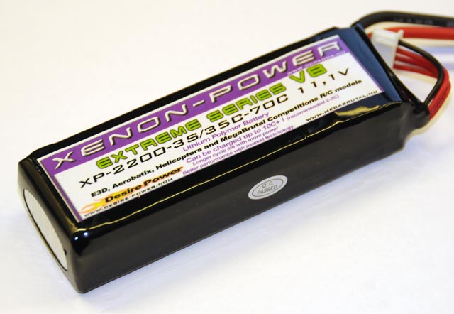 XenonPower 2200mAh 11,1V 35C/70C (2010!) XenonPower 2200mAh 11,1V 35C/70C (2010!)