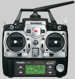 Futaba FF-7 2,4Ghz Acro + Heli + Futaba R607 FS7 vevő Futaba FF-7 2,4Ghz Acro + Heli + Futaba R607 FS7 vevő