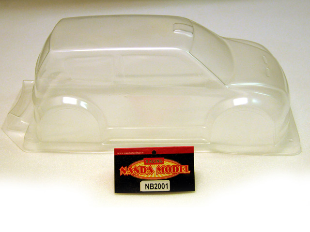 NANDA NB2001 1/12 Body (transparent)and Decals NANDA NB2001 1/12 Body (transparent)and Decals