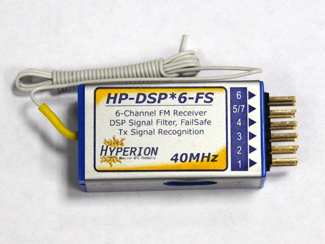...Hyperion DSP-6FS 40Mhz 6ch vevő ...Hyperion DSP-6FS 40Mhz 6ch vevő